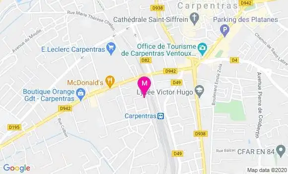 Localisation Dr Francis Van Der Velden