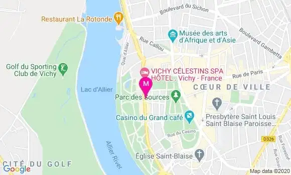 Localisation Dr Delphine Leprat