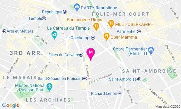 Localisation Dr Yves Benacin