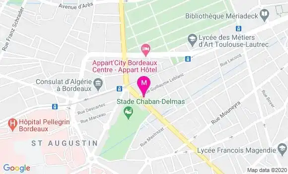 Localisation Dr Eric Debruge