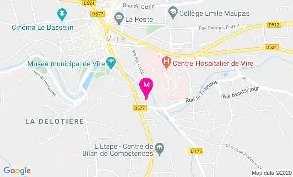 Localisation Dr Franck Dannet