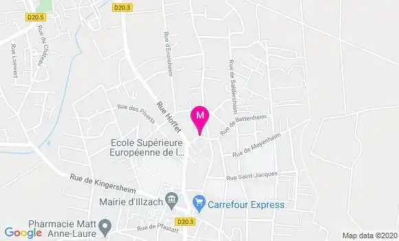 Localisation Dr Daniel Desestrets