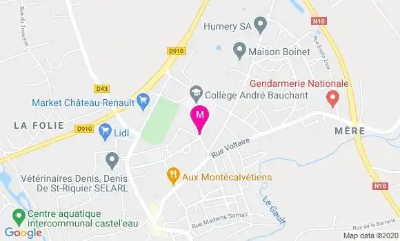 Localisation Dr Gérard Mailliez