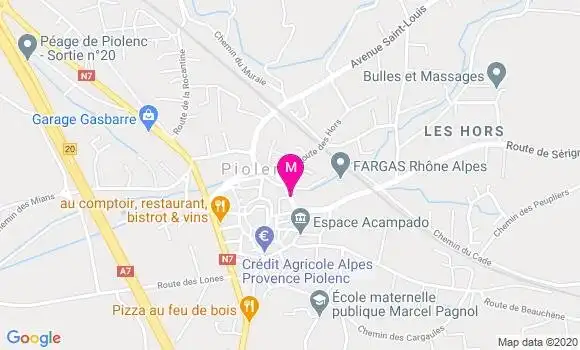 Localisation Dr Alain Vincent