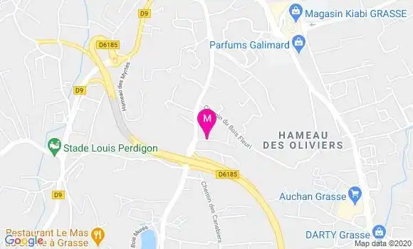 Localisation Dr Laurette Bley