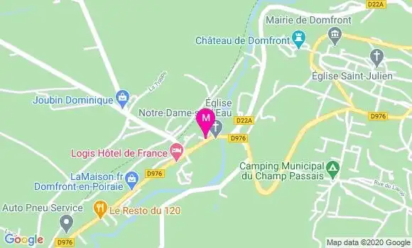 Localisation Dr Philippe Dumont