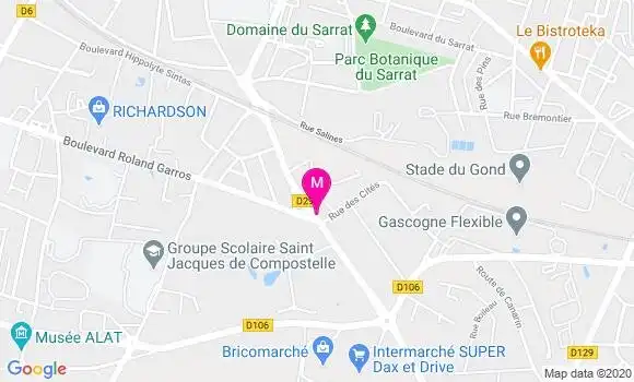 Localisation Dr Catherine Palé