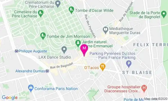 Localisation Dr René Coucke