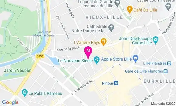 Localisation Dr Christophe Allienne