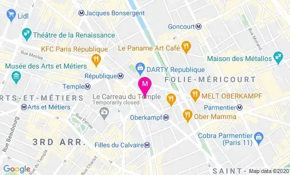 Localisation Dr Vincent Flavigny