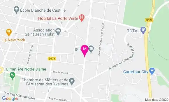 Localisation Dr Xavier Reynaud