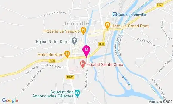 Localisation Dr Manuel Pinard