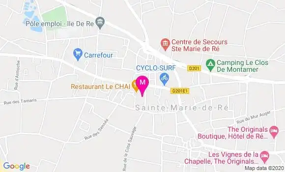 Localisation Dr Christian Reviron