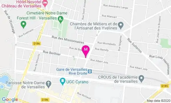 Localisation Dr Jean Christophe Philippe