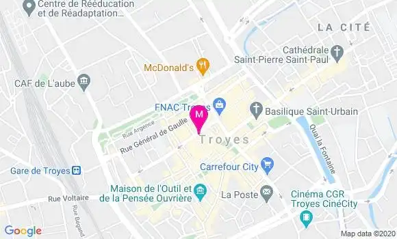 Localisation Dr Jean Luc Diot