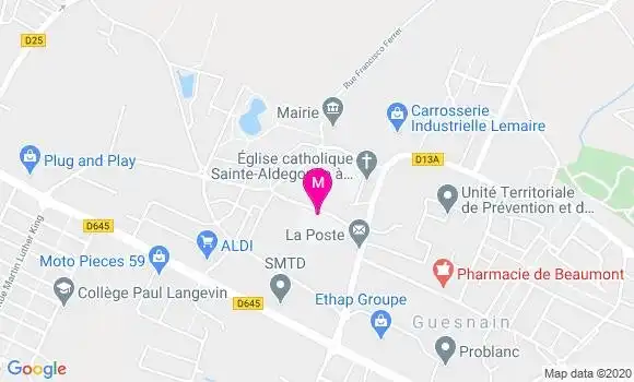Localisation Dr Marc Bayen