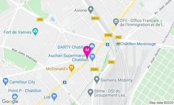 Localisation Dr Ghislain Mignot