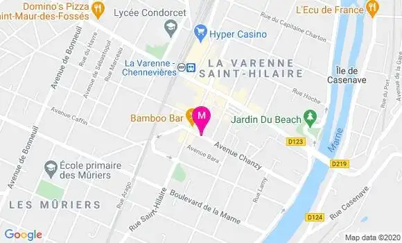 Localisation Dr Claude Garde