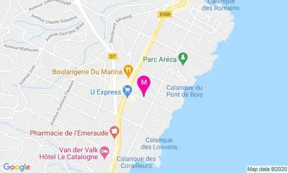 Localisation Dr Jean Jacques Chauvet