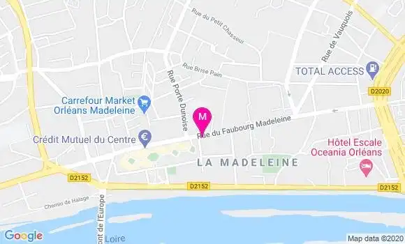 Localisation Dr Patrick Anchier
