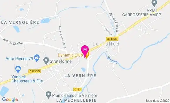Localisation Dr Odile Erckelbout