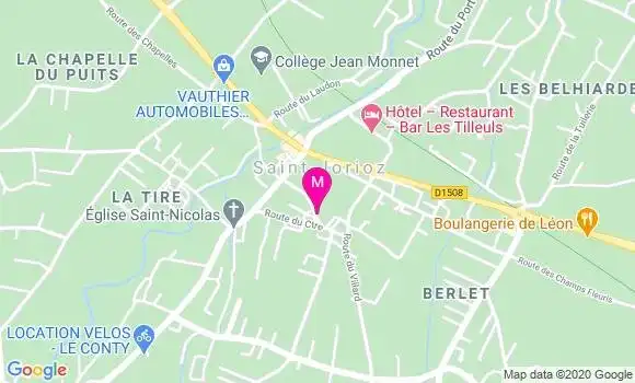 Localisation Dr Thierry Campas