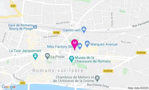 Localisation Dr Claude Karam