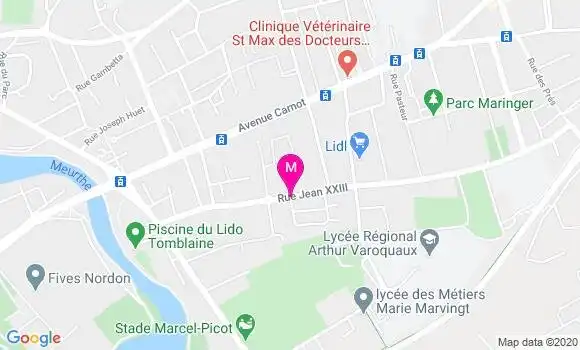 Localisation Dr Pascal Bacalla