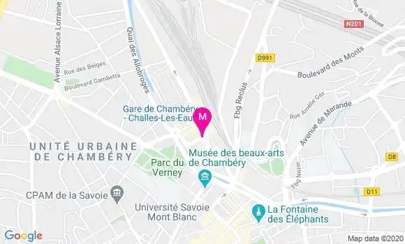 Localisation Dr Julie Delsaux