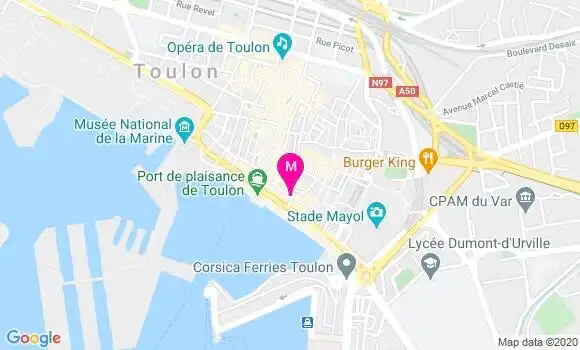 Localisation Dr Claire Cassagne