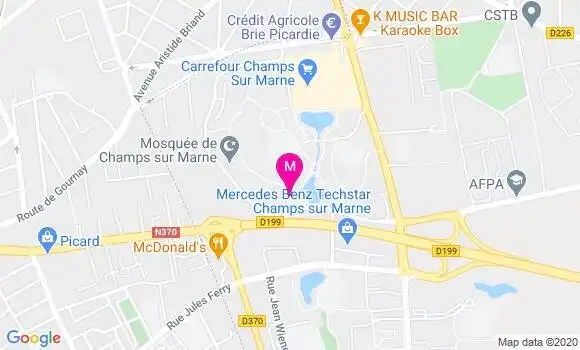 Localisation Dr Alain Finet