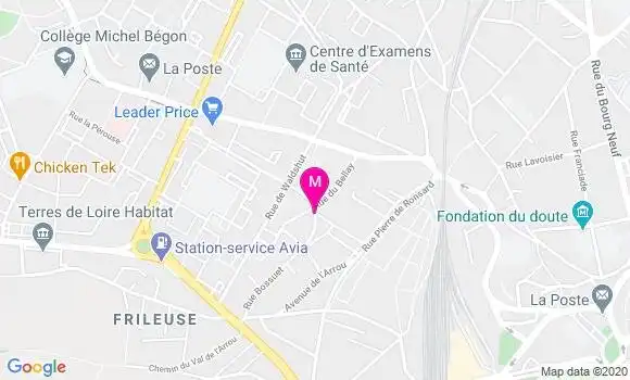 Localisation Dr Jean Dumergue