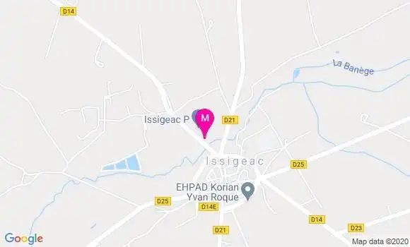 Localisation Dr Christian Ortali