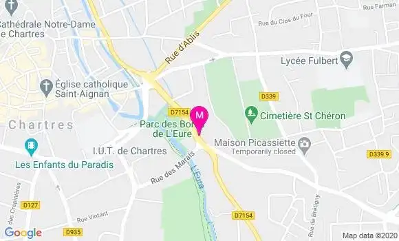 Localisation Dr Robert Billod