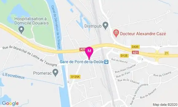 Localisation Dr André Dujardin