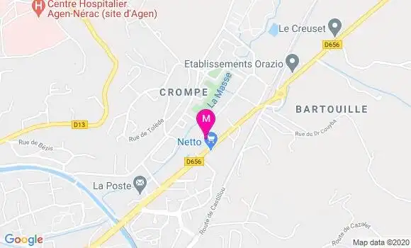 Localisation Dr Pierre Delage