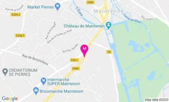 Localisation Dr Elisabeth Leandre