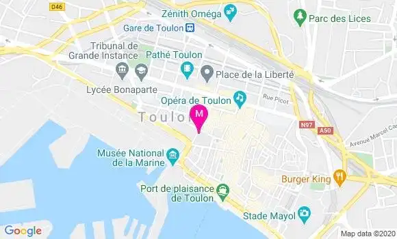 Localisation Dr Isabelle Henry Daubas