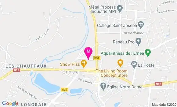 Localisation Dr Laurent Mouric