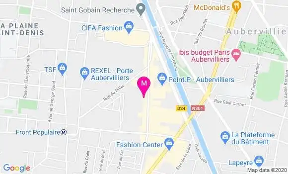 Localisation Dr Christine Dousson