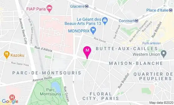 Localisation Dr Martine Clerc
