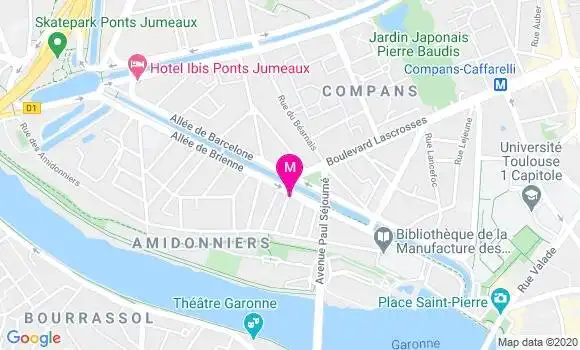 Localisation Dr Jean Marc Lacaze