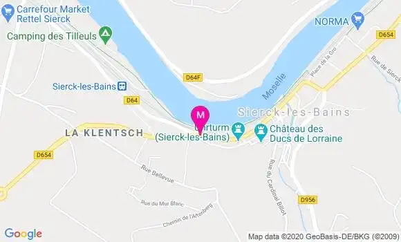 Localisation Dr Denis Schwenck