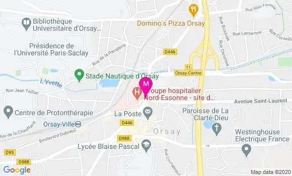 Localisation Dr Anne Brun