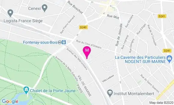 Localisation Dr Mercedes Conci