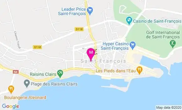 Localisation Dr Jean Jacques Aubry
