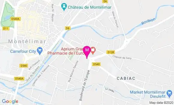 Localisation Dr Georges Levan