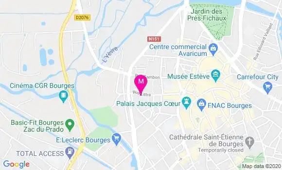 Localisation Dr Pierre Gentilhomme