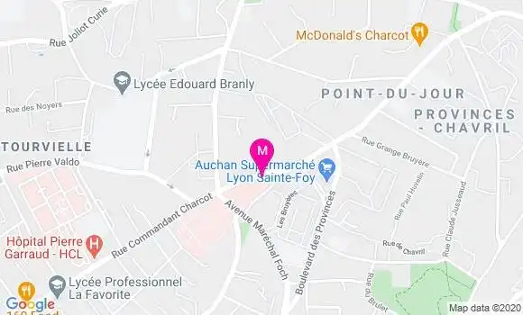 Localisation Dr Jean Ferraton