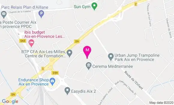 Localisation Dr Fabienne Plasse